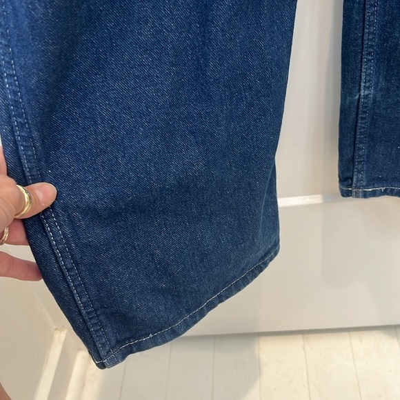 Dickies Blue Denim overalls with Red Label size large. - Picture 6 of 15